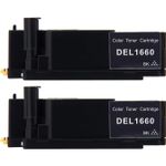 Pack de 2 Dell 593-11040 (N51XP) toner compatibles noir (Ink Hero)