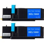 Pack de 2 Dell 593-11041 (769T5) toner compatibles cyan (Ink Hero)