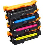 Pack de 4 HP 504A toner compatibles (Ink Hero)