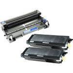 Pack de 3 Brother TN3170 & DR3100 toner & tambour compatibles haute capacité (Ink Hero)