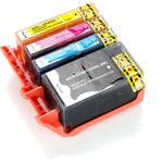 Pack de 4 HP 934XL & HP 935XL cartouches d'encre compatibles haute capacité (Ink Hero)