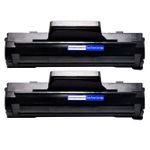 Pack de 2 HP 106A (W1106A) toner compatibles noir (Ink Hero)