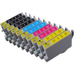 Pack de 10 Epson T0445 cartouches d'encre compatibles (Ink Hero)