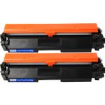 Pack de 2 Canon 051H (2169C002) toner compatibles haute capacité noir (Ink Hero)