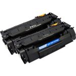 Pack de 2 HP 49A (Q5949A) toner compatibles noir (Ink Hero)