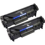 Pack de 2 Canon FX-10 (0263B002AA) toner compatibles noir (Ink Hero)