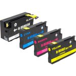 Pack de 4 HP 950XL & 951XL cartouches d'encre compatibles haute capacité (Ink Hero)