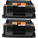 Pack de 2 HP 90X (CE390X) toner compatibles haute capacité noir (Ink Hero)