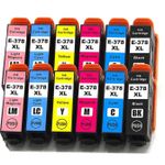 Pack de 12 Epson 378XL cartouches d'encre compatibles haute capacité (Ink Hero)