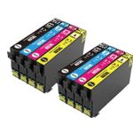 Pack de 8 Epson 405XL cartouches d'encre compatibles haute capacité (Ink Hero)