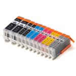 Pack de 12 Canon PGI-550XL & CLI-551XL cartouches d'encre compatibles haute capacité (Ink Hero)