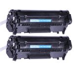 Pack de 2 Canon 703 toner compatibles noir (Ink Hero)