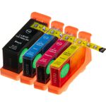 Pack de 4 Lexmark 100XL cartouches d'encre compatibles haute capacité (Ink Hero)