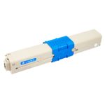 Oki 44973535 (C301 / C321) toner compatible cyan (Ink Hero)