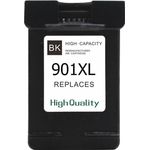 HP 901XL (CC654AE) cartouche d'encre compatible haute capacité noir (Ink Hero)