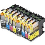 Pack de 8 Brother LC223 (LC221) cartouches d'encre compatibles haute capacité (Ink Hero)