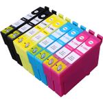 Pack de 8 Epson T1285 cartouches d'encre compatibles (Ink Hero)