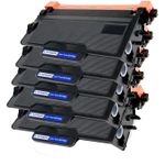 Pack de 5 Brother TN3480 toner compatibles haute capacité noir (Ink Hero)