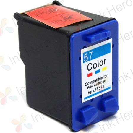 HP 57 (C6657AE) cartouche d'encre compatible tri-couleur (Ink Hero)