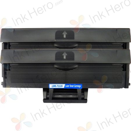 Pack de 2 Samsung MLT-D111S toner compatibles noir (Ink Hero)