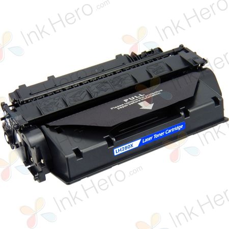 HP 80X (CF280X) toner compatible haute capacité noir (Ink Hero)