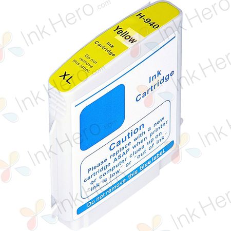 HP 940XL (C4905AE) cartouche d'encre compatible haute capacité jaune (Ink Hero)