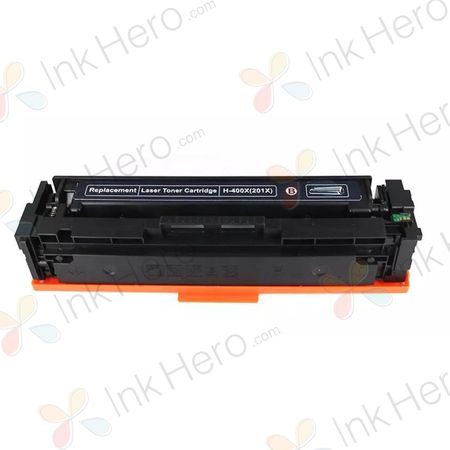 HP 201X / CF400X (201A / CF400A) toner compatible haute capacité noir (Ink Hero)