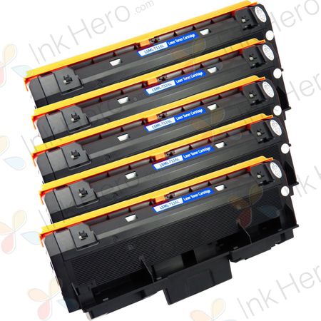 Pack de 5 Samsung MLT-D116L toner compatibles haute capacité noir (Ink Hero)