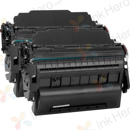 Pack de 2 HP 87X (CF287X) toner compatibles haute capacité noir (Ink Hero)