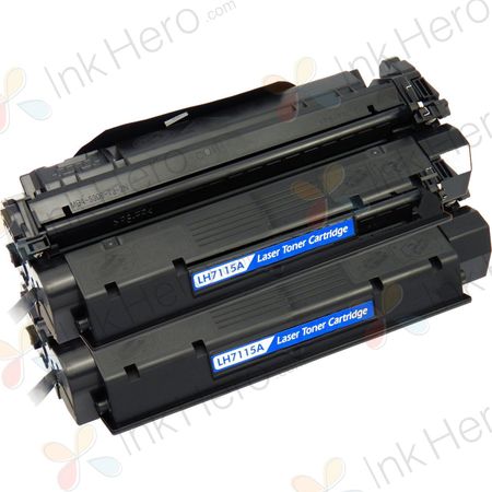 Pack de 2 HP 15A (C7115A) toner compatibles noir (Ink Hero)