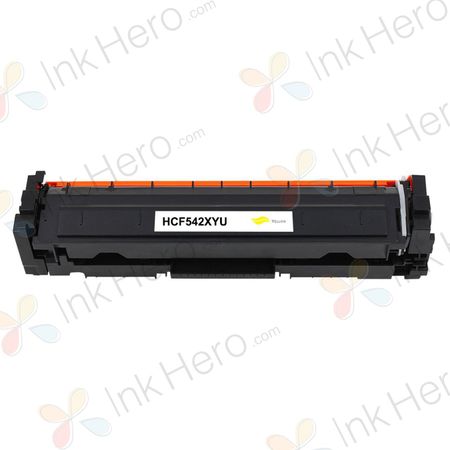 HP 203X (CF542X) toner compatible haute capacité jaune (Ink Hero)