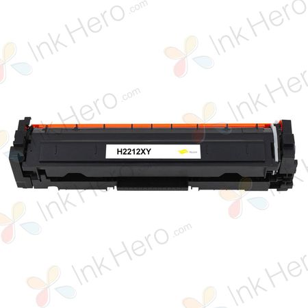 HP 207X (W2212X) toner compatible haute capacité jaune (Ink Hero)