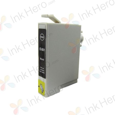 Epson T0801 cartouche d'encre compatible noir (Ink Hero)