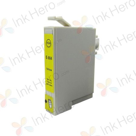 Epson T0804 cartouche d'encre compatible jaune (Ink Hero)