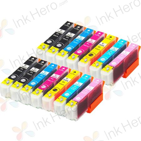 Pack de 14 Epson 24XL cartouches d'encre compatibles haute capacité (Ink Hero)