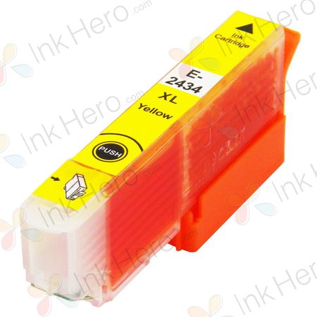 Epson 24XL cartouche d'encre compatible haute capacité jaune (Ink Hero)