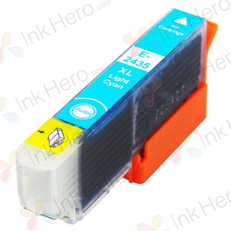 Epson 24XL cartouche d'encre compatible haute capacité cyan clair (Ink Hero)