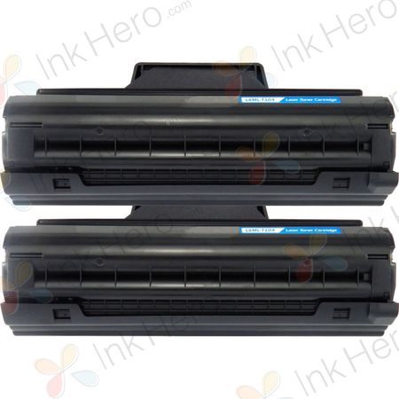 Pack de 2 Samsung MLT-D1042S toner compatibles noir (Ink Hero)