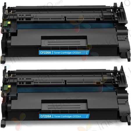 Pack de 2 HP 26A (CF226A) toner compatibles noir (Ink Hero)