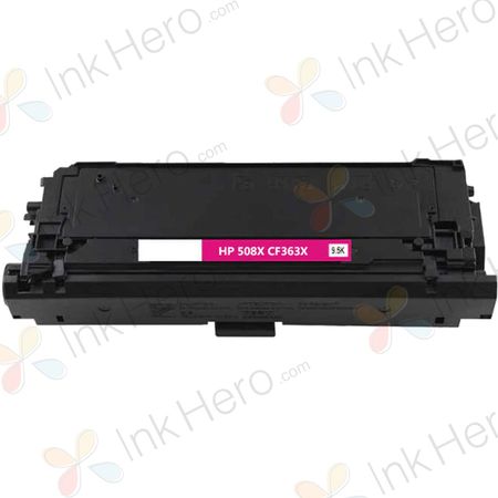 HP 508X (CF363X) toner compatible haute capacité magenta (Ink Hero)