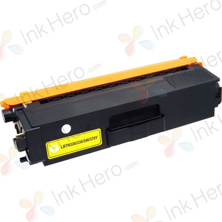 Brother TN326Y (TN321Y) toner compatible haute capacité jaune (Ink Hero)