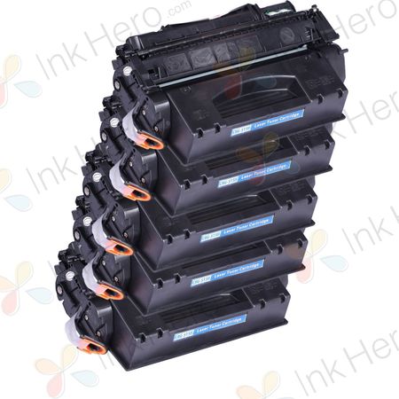 Pack de 5 Canon 715H toner compatibles haute capacité noir (Ink Hero)