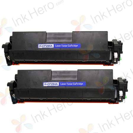 Pack de 2 HP 94A (CF294A) toner compatibles noir (Ink Hero)