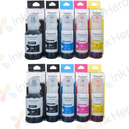 Pack de 10 Epson 105 / 106 cartouches d'encre compatibles (Ink Hero)