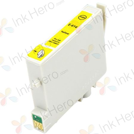 Epson T0614 cartouche d'encre compatible jaune (Ink Hero)