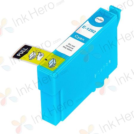 Epson T1292 cartouche d'encre compatible cyan (Ink Hero)