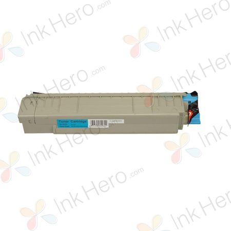 Oki 44059107 toner compatible cyan (Ink Hero)