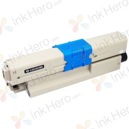 Oki 44973536 (C301 / C321) toner compatible noir (Ink Hero)