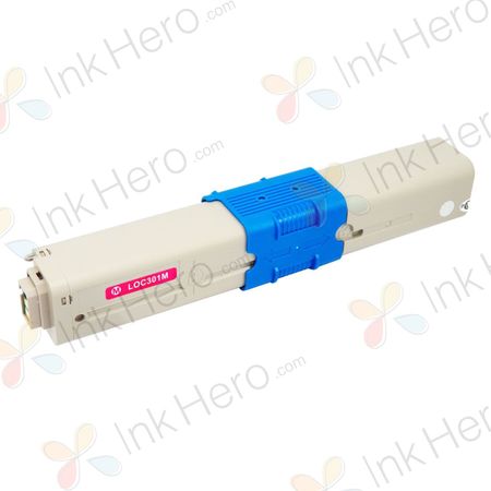 Oki 44973534 (C301 / C321) toner compatible magenta (Ink Hero)