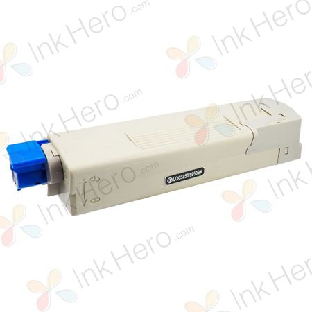 Oki 43865724 toner compatible noir (Ink Hero)